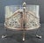 1910s Topazio Portuguese Sterling Silver Crystal Centerpiece Jardiniere Dragon Handles For Sale - Image 4 of 18