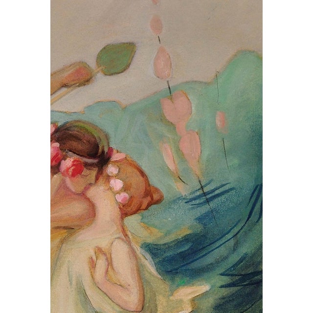 Antoine Calbet, Follower of Antoine Calbet, 1890s, Watercolor, Framed For Sale - Image 7 of 18