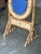 1980s British Colonial Style Bamboo, Cane, and Rattan Cheval Floor Mirror For Sale - Image 10 of 12