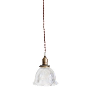 Vintage Glass Pendant For Sale