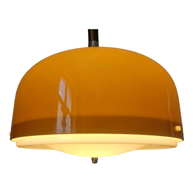 Mid-Century Pendant Meblo from Guzzini, Italy, 1970s For Sale