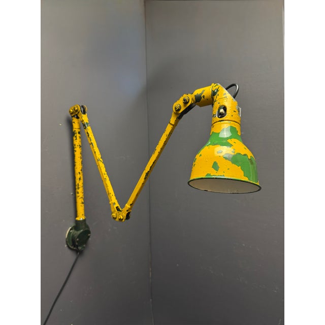 Large Industrial Wall Lamp from Mek Elek, London, 1930s For Sale - Image 10 of 10