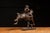 Late 20th Century Late 20th Century John Barney Weaver Franklin Mint Native American Horseback Sculpture For Sale - Image 5 of 10