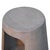 2020s Distressed Wood Open-Shelf Side Table For Sale - Image 5 of 8