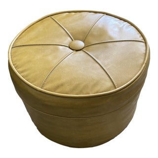 1950s Mid-Century Modern Ottoman For Sale