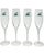 Mid 20th Century Vanderbilt Whitney Estate Hand-Painted Jockey Silk Champagne Glasses - Set of 4 For Sale - Image 10 of 10