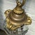 French 1920s French Gilt Bronze and Facted Glass Lantern For Sale - Image 3 of 12