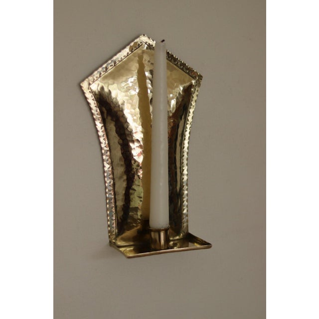 Mid-Century Modern Swedish Brass Sconces, Set of 2 For Sale - Image 18 of 18