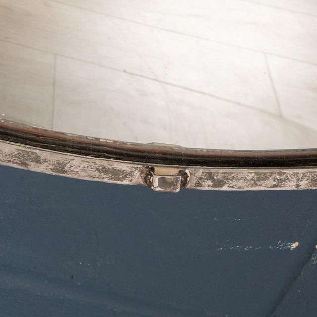 20th Century Large Convex Railway Mirror, Czechoslovakia, 1950s For Sale - Image 11 of 18