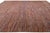 Sunset Ember: Modern Indian Savannah Hand-Knotted Striped Wool Area Rug 13x17 For Sale - Image 4 of 10