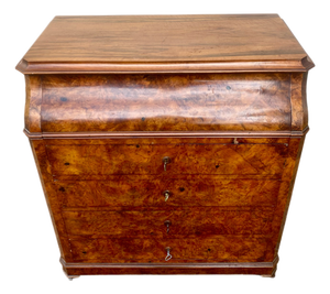 Louis Philippe Style Dressing Table with Drawers, 1940s