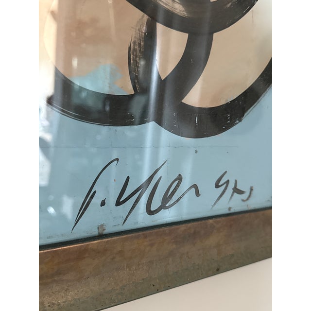 1970s 1970s My Dear Marilyn Monroe Abstract Painting by Peter Keil For Sale - Image 5 of 7