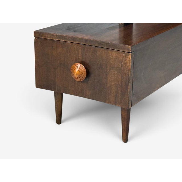 Gilbert Rohde, Rare Paldao End Tables, Walnut, Usa, 1940s For Sale - Image 9 of 17