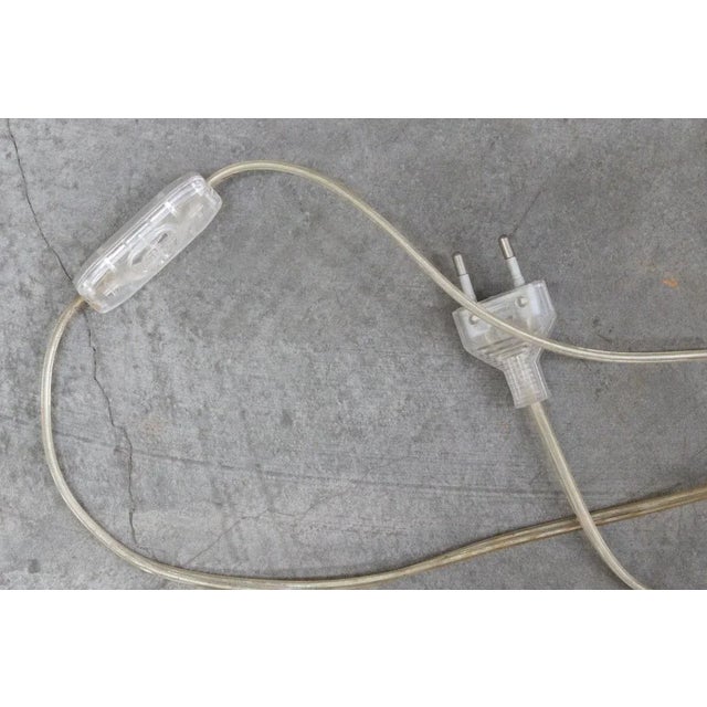 Table Lamp in White Murano Glass, 1970s For Sale - Image 4 of 8