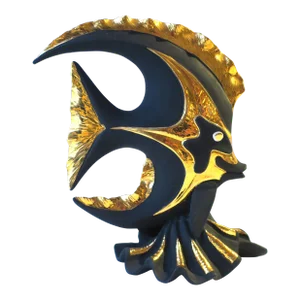 Italian Tropical Fish Sculpture