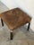 1970s Brown Leather Patchwork Square Ottoman Danish Mid-Century Modern 1970s For Sale - Image 5 of 10