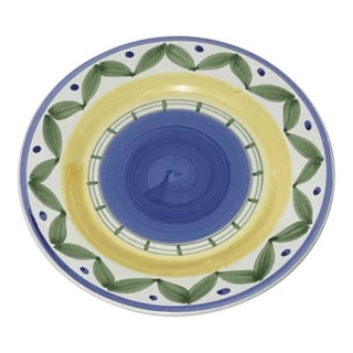 1990s Williams Sonoma Marisol Italy Dinner Plate For Sale