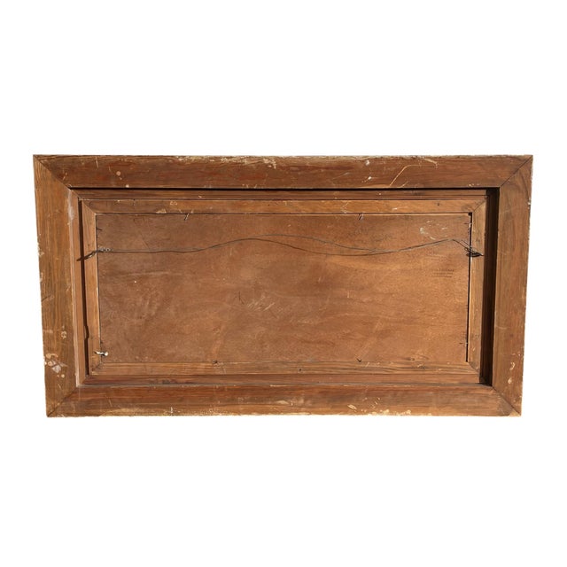 Lucien Poignant, Chain of the Alps in the Grenoble Valley, Oil on Panel For Sale - Image 16 of 18