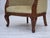 Danish Children's Armchair in Light Green Furniture Velour and Oak, 1950s For Sale - Image 3 of 17
