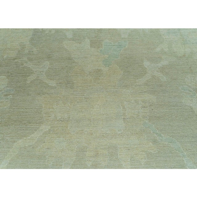 Turkish Turkish Oushak Rug 11'3" x 14'5" #20081 For Sale - Image 3 of 8