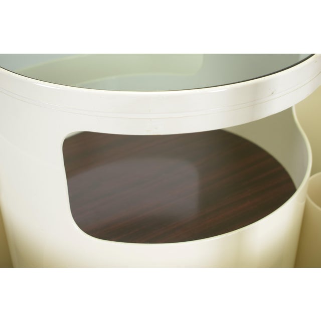 Wood Mobile Bar Floor Lamp, 1970s For Sale - Image 7 of 17