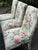 1960s Set of 6 Vintage Floral Upholstered Parsons Chairs For Sale - Image 5 of 12