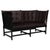 Two-Seat Sofa in Black Beech and Leather by Børge Mogensen for Fritz Hansen For Sale - Image 9 of 9