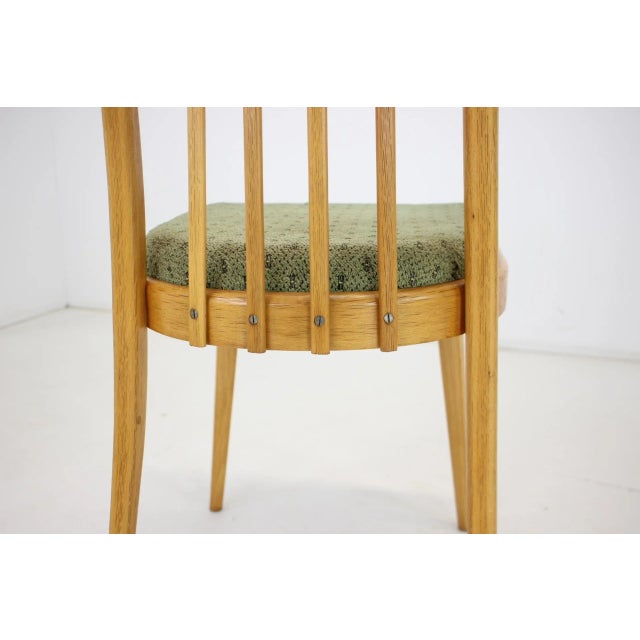 Gold Dining Chairs by Ton, Czechoslovakia, 1970s, Set of 4 For Sale - Image 8 of 11