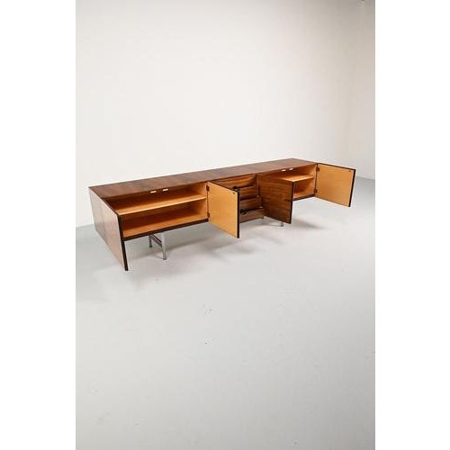 Large Rosewood Veneer Sideboard For Sale - Image 4 of 15