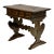 Early 19th Century Italian Renaissance Carved Oak Trestle Base Table With Patina For Sale