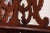 Antique English Regency Carved Mahogany Fretwork Hanging Corner Shelf / Bracket For Sale - Image 11 of 12