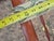 Vintage Scheibe Wooden Folding Luggage Racks With Floral Tapestry Straps - Pair For Sale - Image 10 of 11
