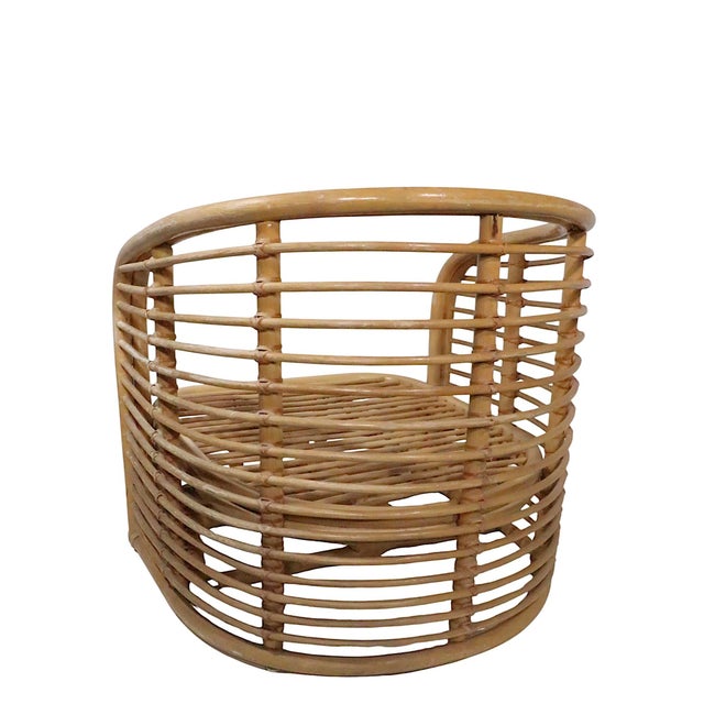 Mid 20th Century Bamboo Chair For Sale - Image 14 of 16