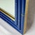 Dixie Furniture Co. Vintage Palm Beach Regency Blue Faux Bamboo Wall Mirror - Newly Painted For Sale - Image 4 of 12