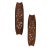 Brown Vintage Carved Wood Wall Hangings For Sale - Image 8 of 8