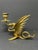 Vintage Brass Griffin Dragon Candlestick – Gothic Medieval Candle Holder, Dark Academia / Vamp Romantic Decor For Sale - Image 4 of 10