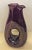 Mid 20th Century Mid 20th Century Iridescent Amethyst Hand Blown Carafe by Tarnow of Poland For Sale - Image 5 of 5