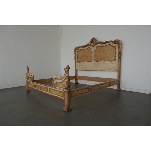 French Ferguson Copeland California King Bed Louis XV For Sale - Image 3 of 15