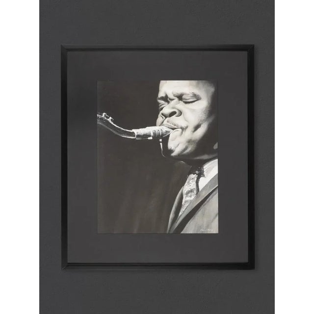 Jazz Series B / W Art Prints, Set of 2 For Sale - Image 10 of 14