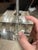 Mid-Century Modern Chrome Dome Eyeball Lamps With Lucite Base For Sale In New York - Image 6 of 9