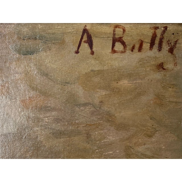 A. Bally, Cuivre et fruits, Oil on Cardboard, Framed For Sale - Image 3 of 12