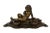 19th Century Inkwell in Wood Figuring a Child For Sale - Image 10 of 10