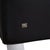 Set of Model 322 Armchair and Ottoman in Black Leather from Rolf Benz For Sale - Image 12 of 18