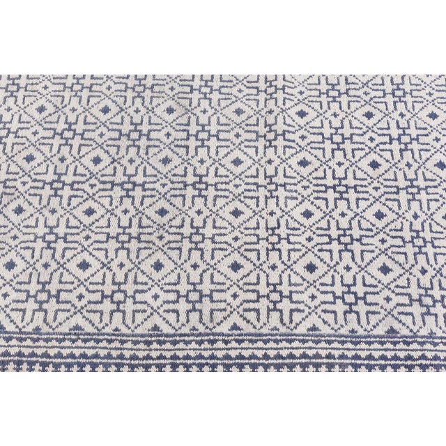 1940s Cotton Agra Runner For Sale - Image 5 of 10