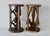 Wood Vintage African Figural Carved Tables-a Pair For Sale - Image 7 of 18