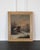 An oil on panel signed Henry Chenu, this nineteenth-century French painting depicts a winter landscape with a windmill and...
