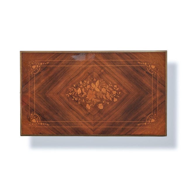 Foldable Gaming Table in Walnut, France, 1860 For Sale - Image 9 of 17