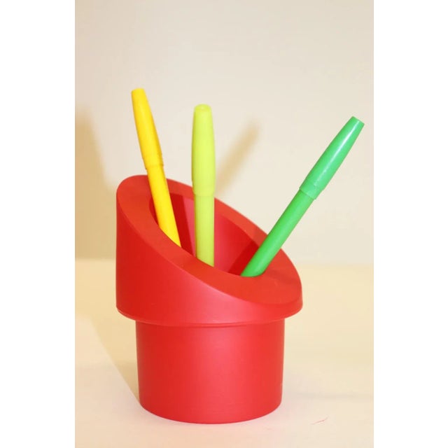 Mid-Century Modern Murano Glass Pencil Holder For Sale - Image 9 of 10