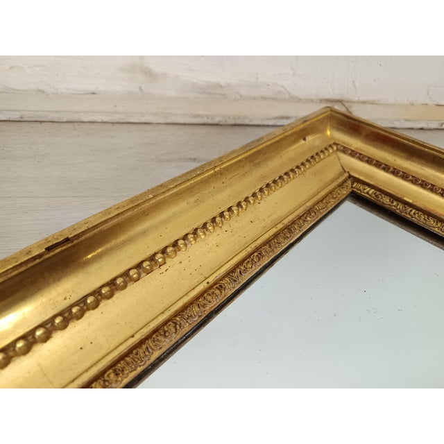 Antique Gilt Wall Mirror For Sale - Image 15 of 18