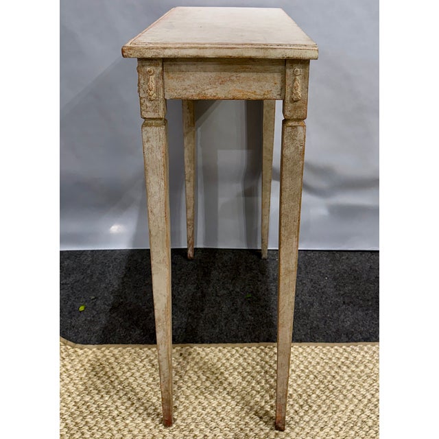Pair of Swedish Gustavian Style Painted Console Tables, Circa 1880 For Sale - Image 15 of 18